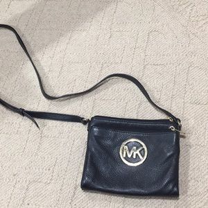 Michael Kors Black Cross Body Purse